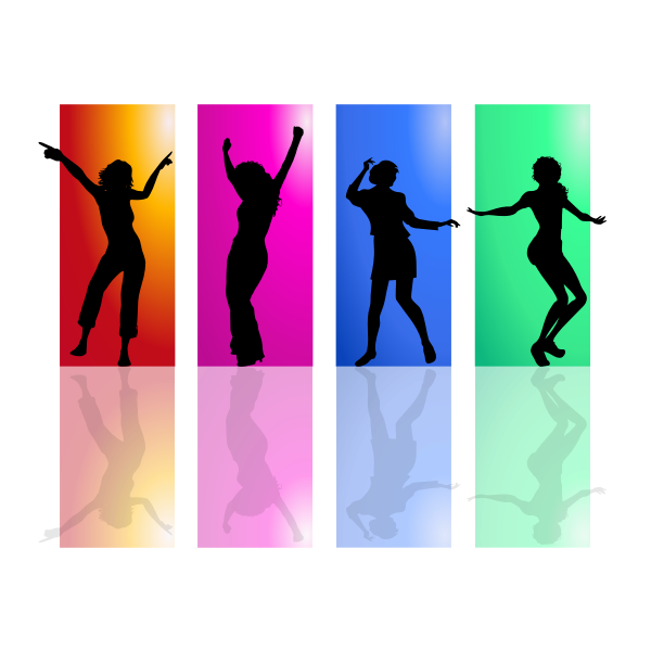 Photo via https://freesvg.org/img/Colorful-Dancing-Women-Silhouette.png under the Creative Commons License
