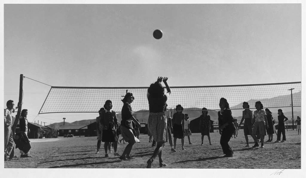 Photo via https://cdn18.picryl.com/photo/2019/10/04/volley-ball-game-photograph-by-ansel-adams-0d9685-1024.jpg under the Creative Commons License

